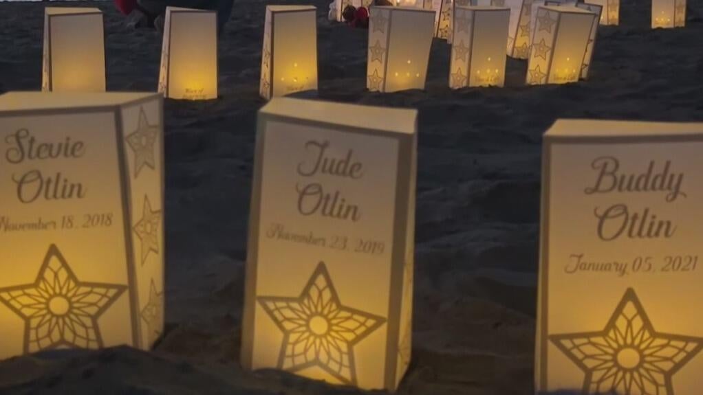 At San Francisco's Baker Beach, a wave of light honors babies lost too soon — CBS Bay Area (KPIX), Celebration Community news