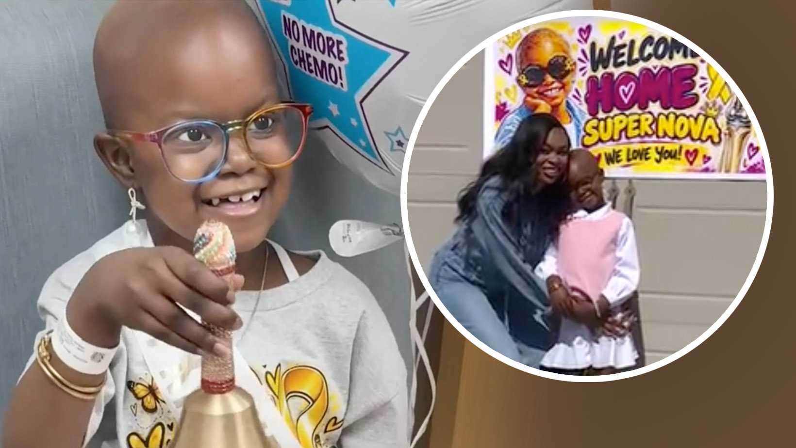 7-year-old who battled cancer three times back home after 10 months in hospital — WESH 2 Orlando