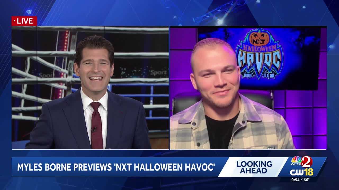 WWE NXT superstar Myles Borne previews "NXT Halloween Havoc" airing live from Orlando — WESH 2 Orlando