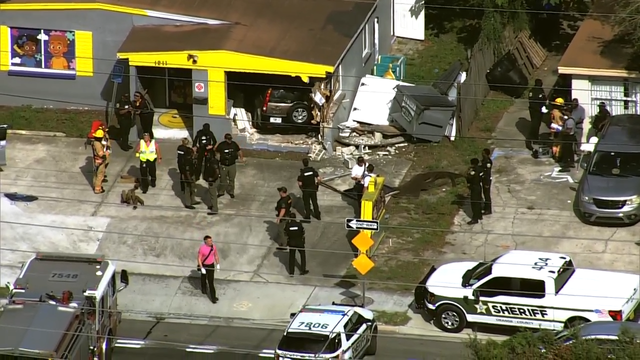 Car plows into Pine Hills children's school — WESH 2 Orlando, Celebration Schools news