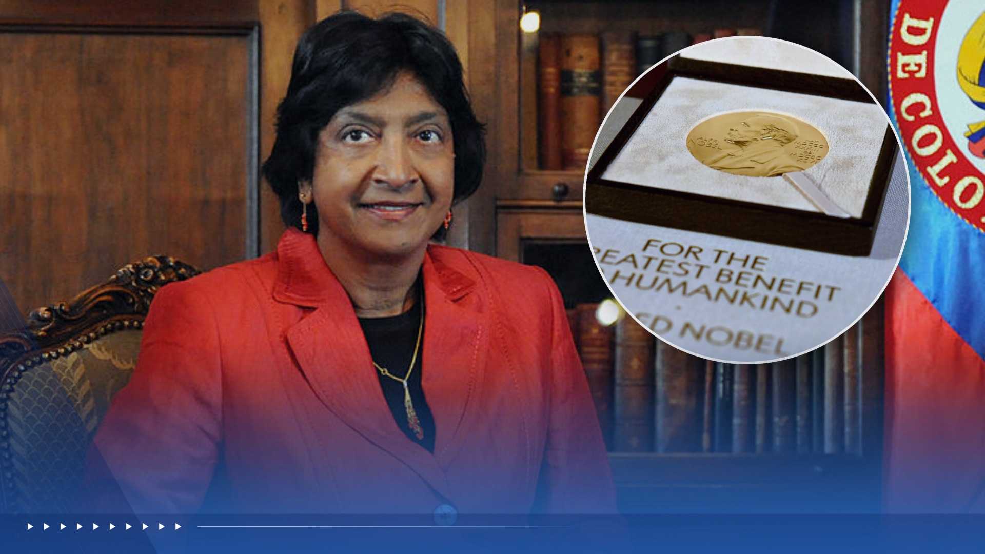 Navanethem 'Navi' Pillay wins the Nobel Peace Prize for work on international law — WESH 2 Orlando, Celebration Community news