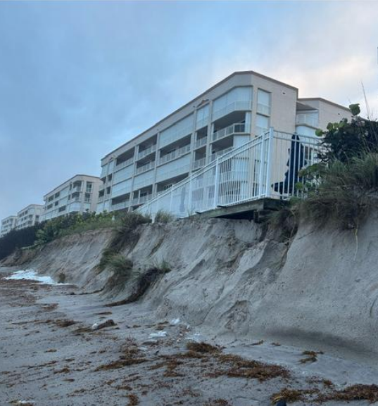 Before and after photos show beach erosion impacts in Brevard County — Celebration Community news