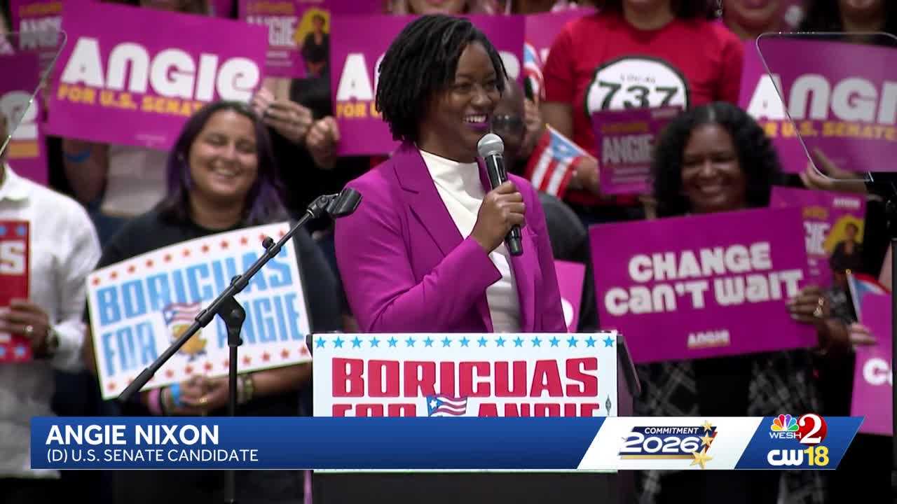 Angie Nixon campaigns in Kissimmee for Florida US Senate seat — Celebration Community news