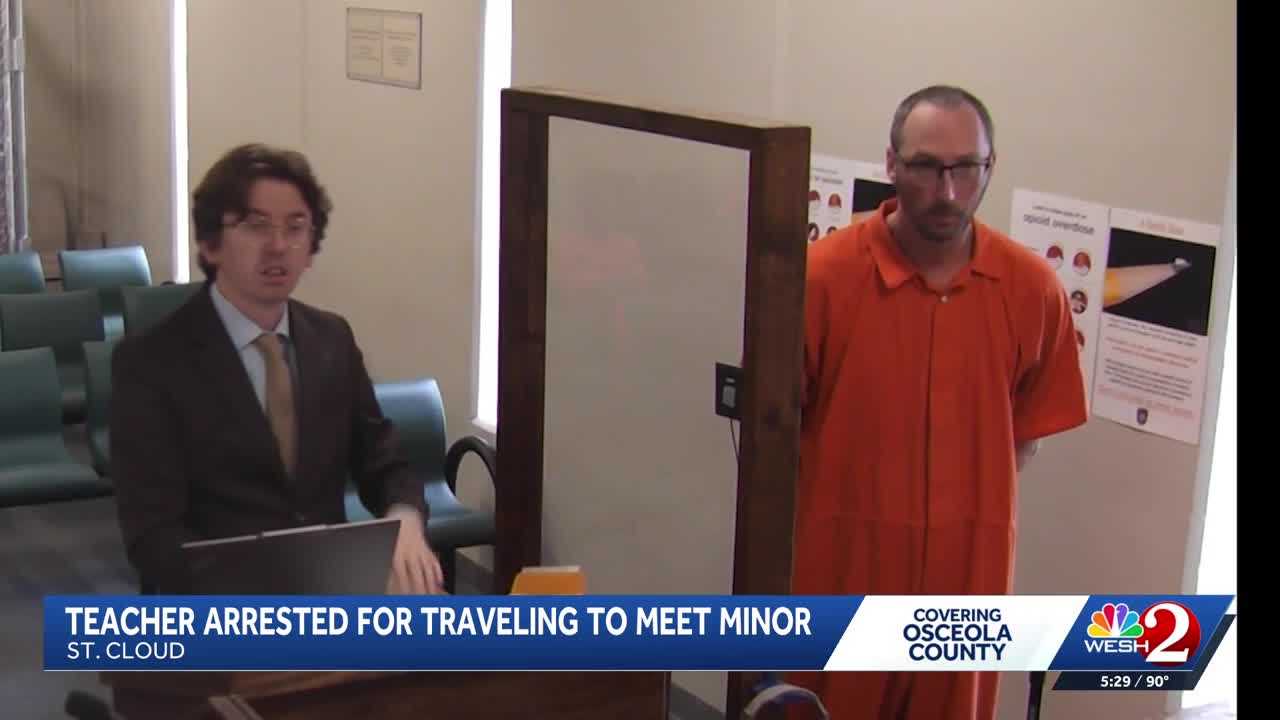 Former Harmony High School teacher accused of trying to lure child for sex — WESH 2 Orlando, Celebration Schools news