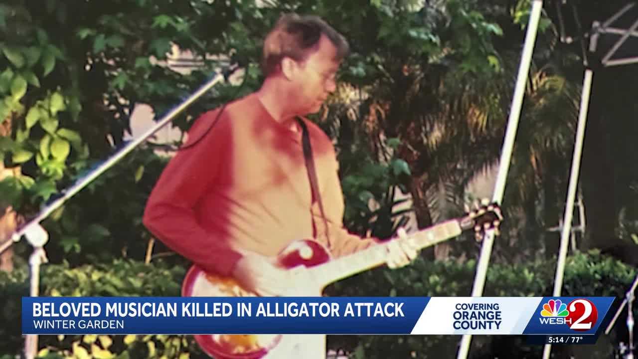 'A fantastic guy': Beloved Central Florida guitarist killed in Winter Garden alligator attack — WESH 2 Orlando, Celebration Community news