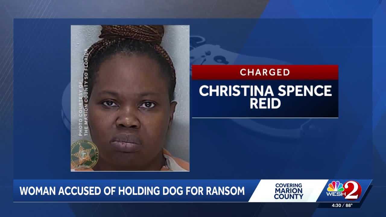 Woman accused of holding dog for ransom in Marion County — WESH 2 Orlando, Celebration Community news