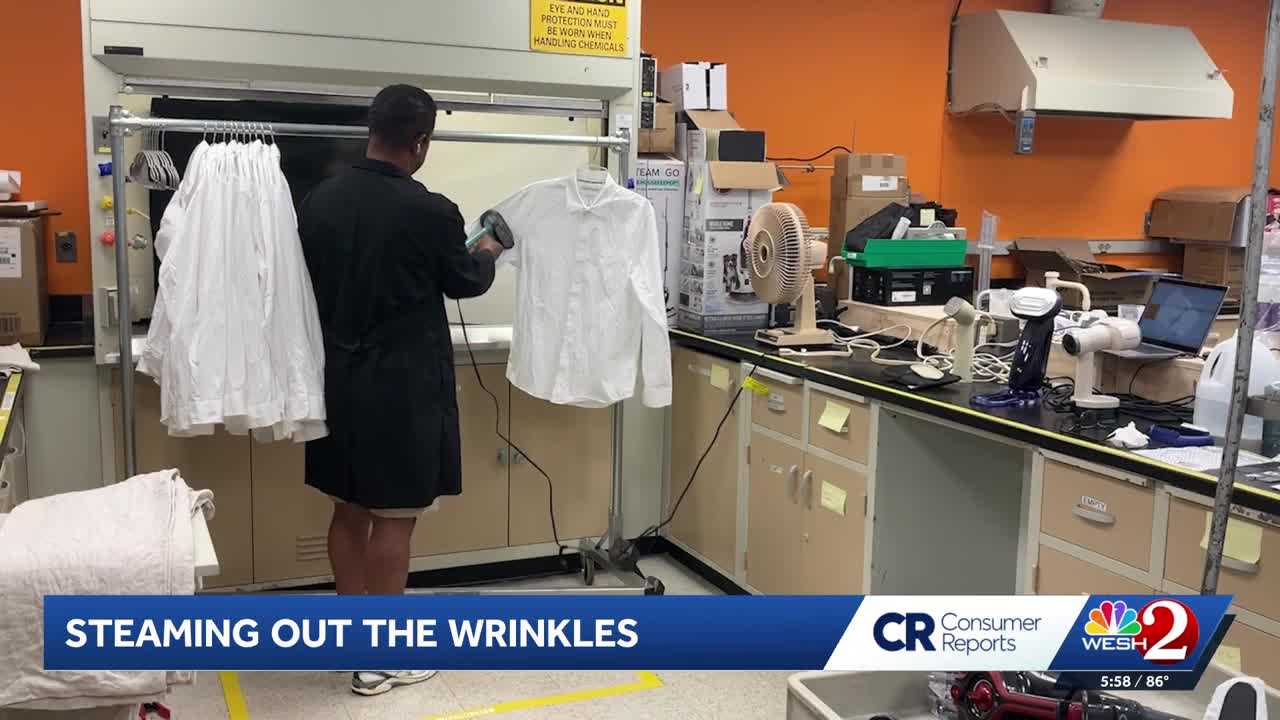 Clothing steamers to replace your iron | Consumer Reports — WESH 2 Orlando, Celebration Community news