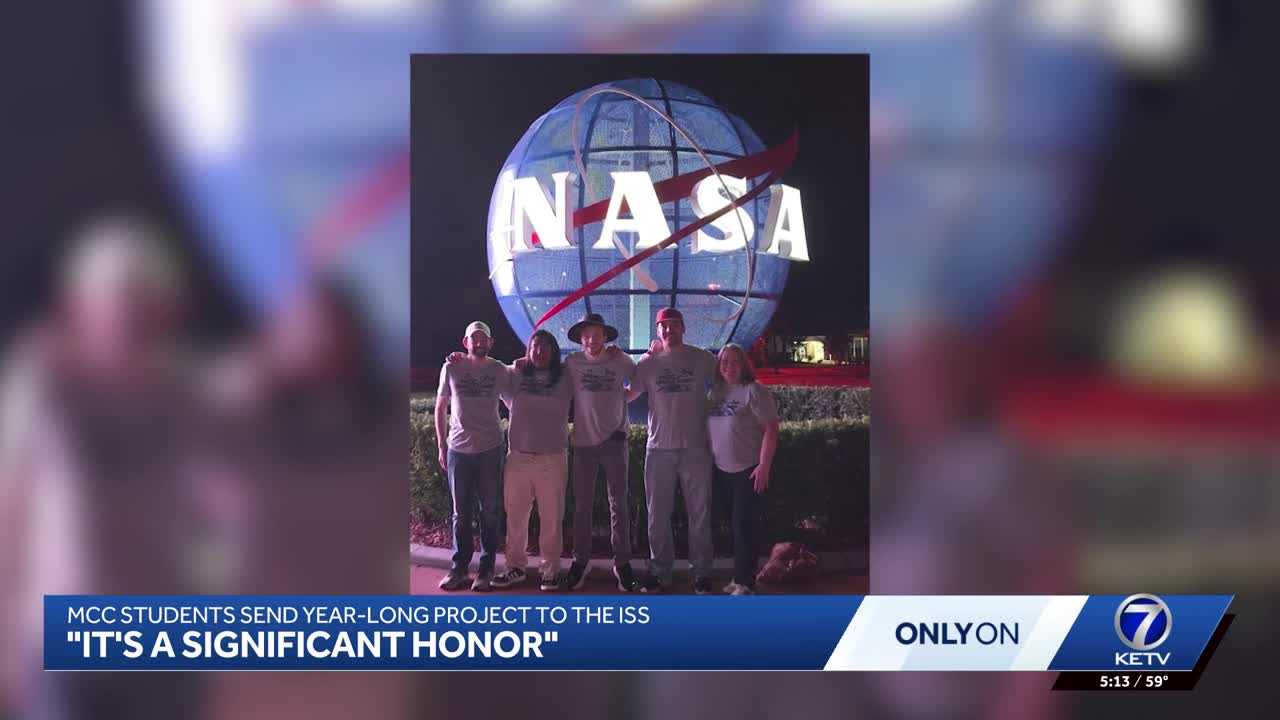 Community college students send radiation experiment to International Space Station — WESH 2 Orlando, Celebration Schools news