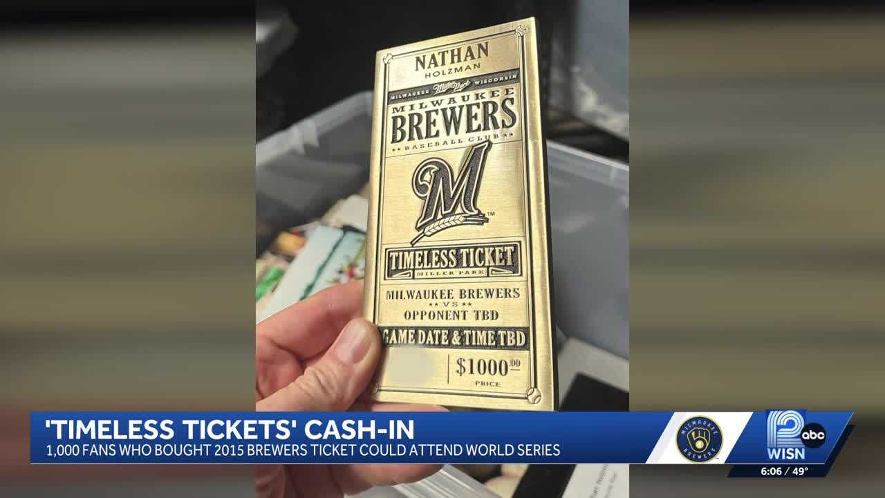 Brewers fan hopes 'Timeless Ticket' secures World Series seat — WESH 2 Orlando, Celebration Sports news