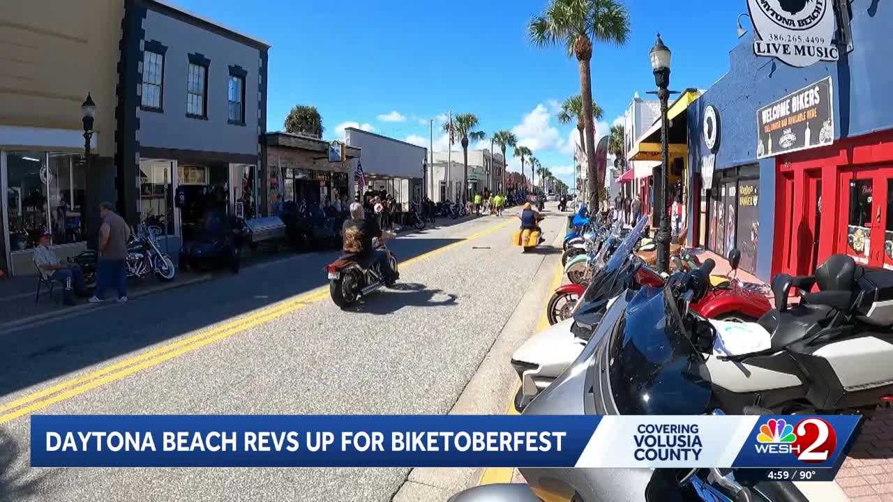 Biketoberfest returns to Daytona Beach, bringing economic boost to businesses — WESH 2 Orlando, Celebration Business news