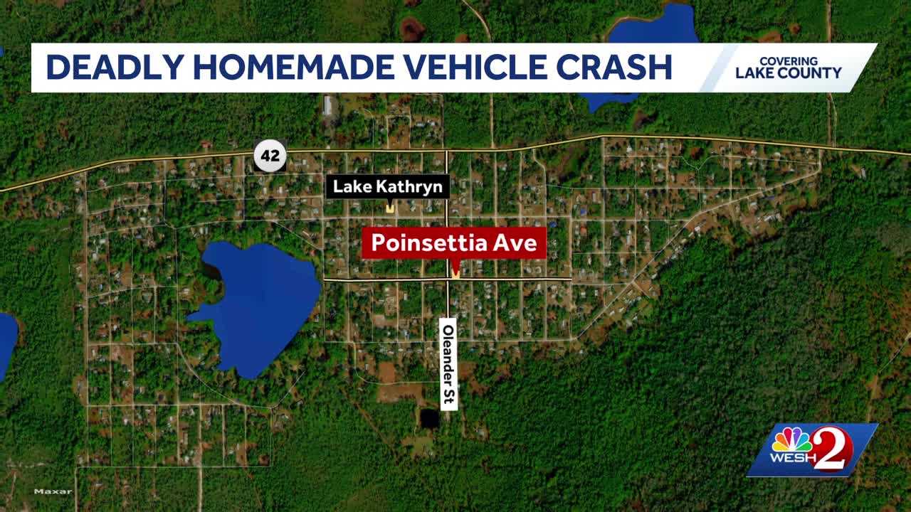Man killed in Lake County crash involving homemade vehicle, troopers say — WESH 2 Local Orlando, Celebration Community news