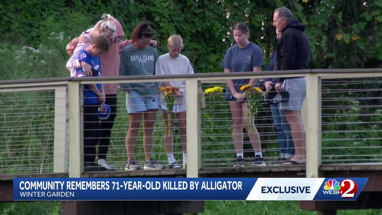 Victim of Winter Garden alligator attack remembered as kind, generous — WESH 2 Orlando, Celebration Community news