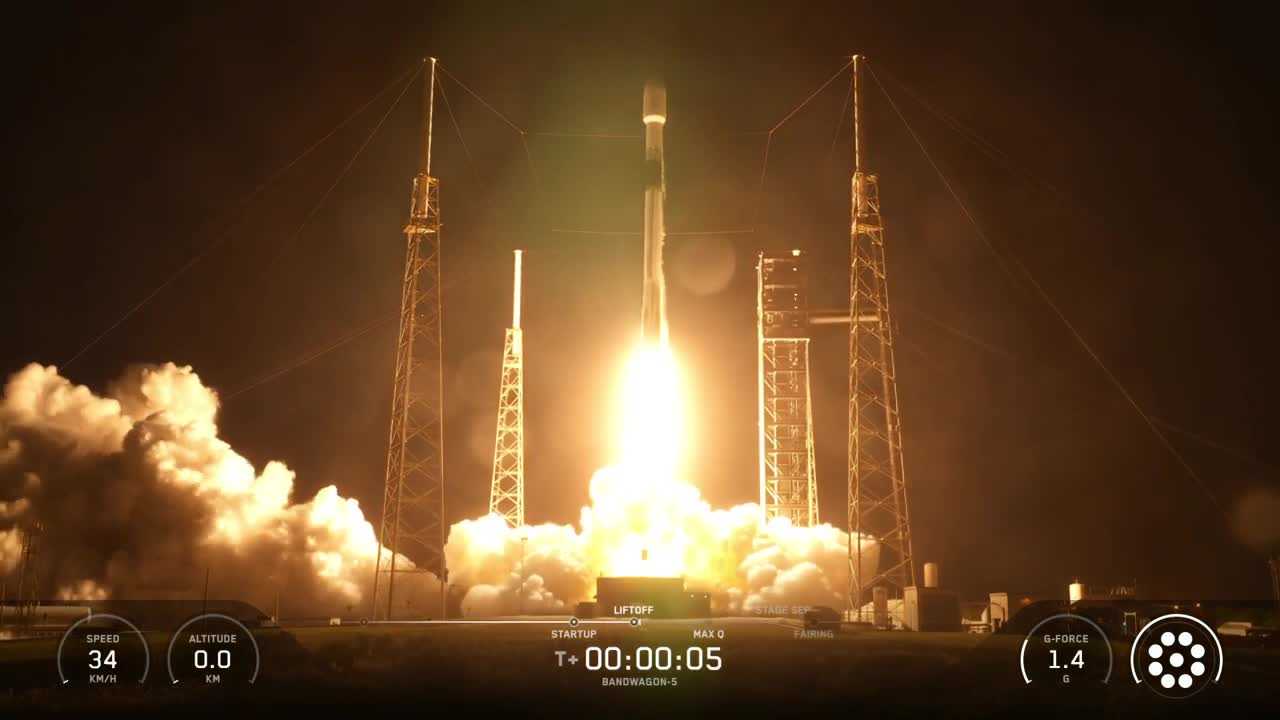 SpaceX launches Falcon 9 rocket carrying 32 payloads from Cape Canaveral — WESH 2 Orlando, Celebration Community news