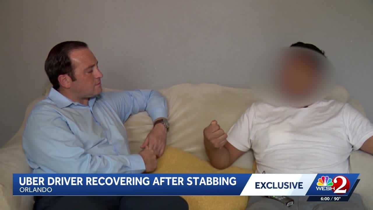 'He wanted my heart': Orlando Uber driver recovering from stabbing attack — WESH 2 Orlando, Celebration Health news