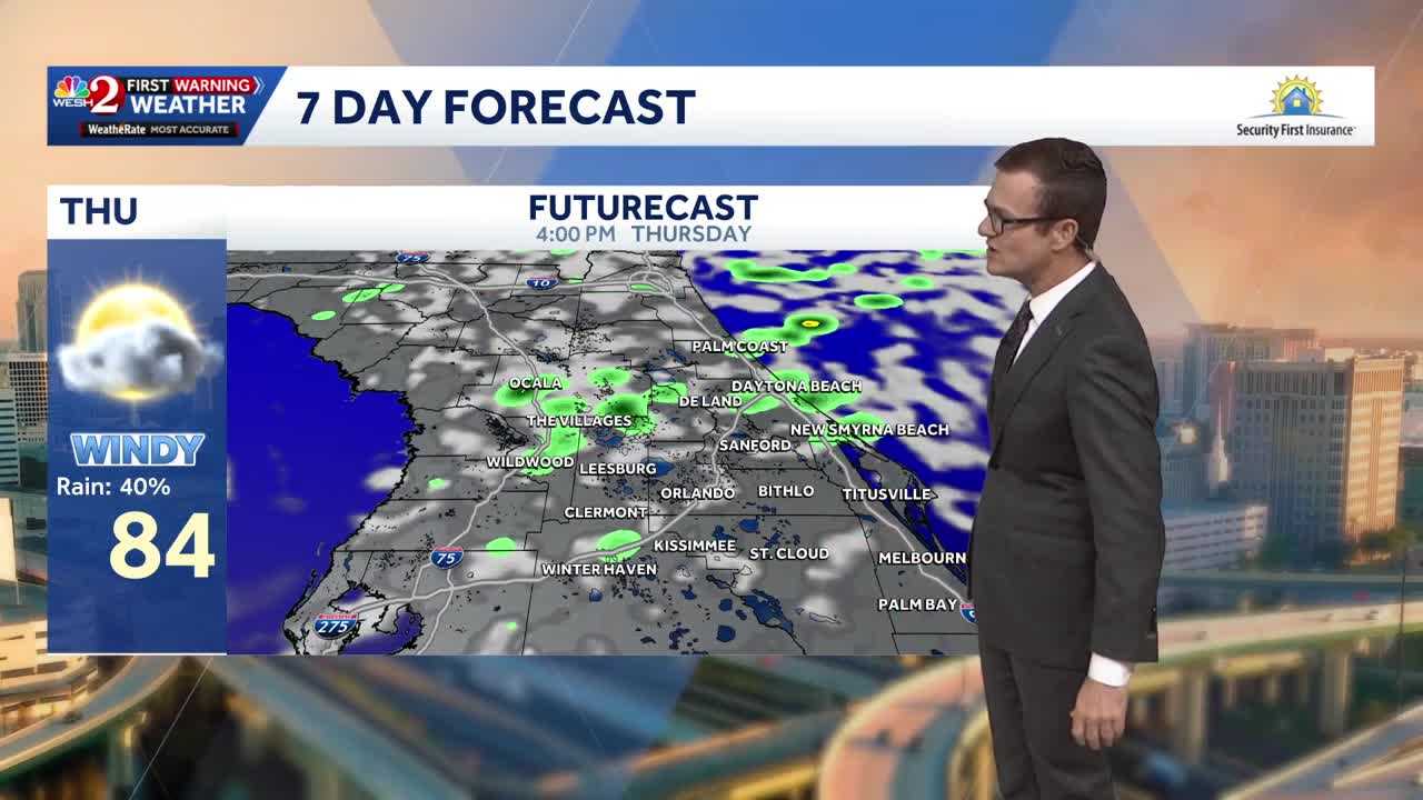 Showers, breezy conditions continue in Central Florida — Celebration Community news