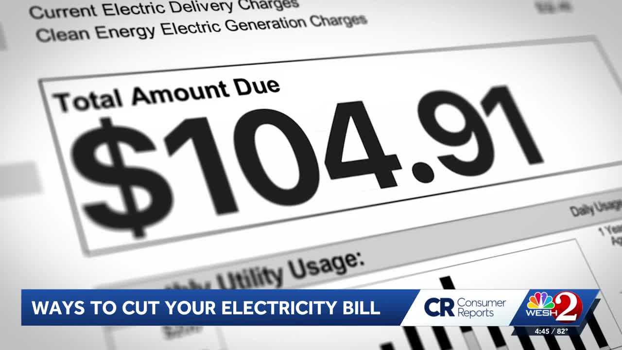 Save on your energy bill | Consumer Reports — Celebration Community news