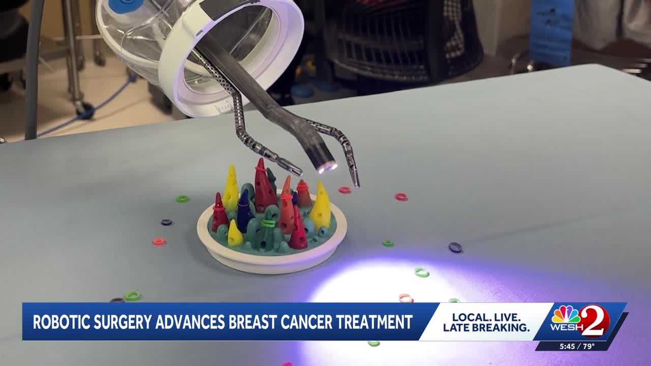 Central Florida woman undergoes robotic double mastectomy to reduce cancer risk — WESH 2 Orlando, Celebration Community news