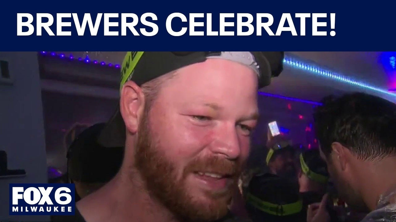 Brewers win pennant; Drohan, Woodruff, Henderson react — FOX 6 News