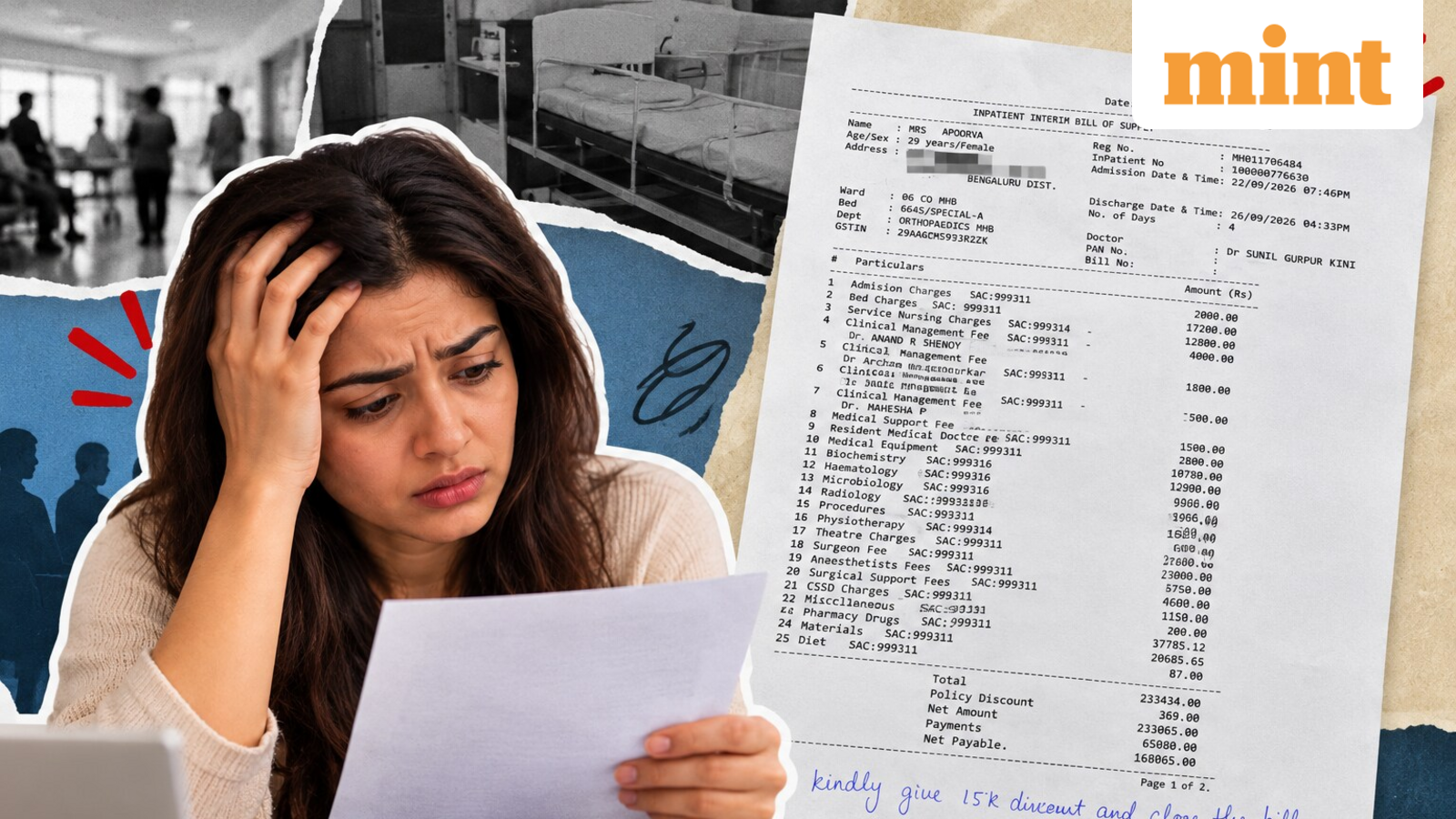 ₹2.33 lakh hospital bill despite alleged service failures: What rights do patients' have? — Mint India, Celebration Health news